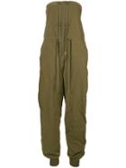Y / Project Strapless Jumpsuit - Green