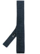 Barba Knitted Tie - Blue