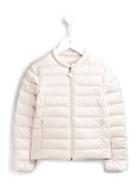 Moncler Kids 'ambrine' Puffer Jacket, Girl's, Size: 12 Yrs, Pink/purple