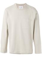 Our Legacy - Oversize Sweater - Men - Cotton/linen/flax - 50, Nude/neutrals, Cotton/linen/flax
