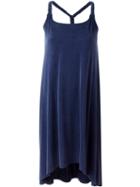 Heidi Klein Plait Back Dress, Women's, Size: Xl, Blue, Spandex/elastane/cupro