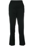 Dorothee Schumacher Cropped Flared Trousers - Black