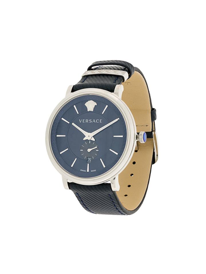 Versace V-circle Watch - Blue