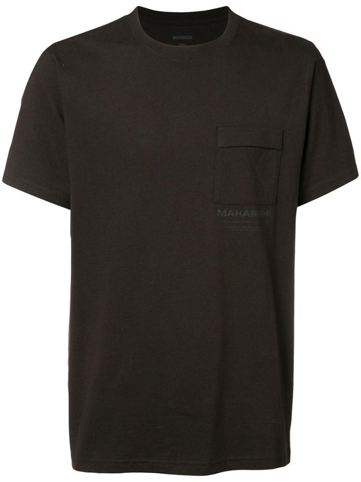 Maharishi - Classic T-shirt - Men - Cotton - Xl, Black, Cotton