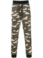 Love Moschino Camouflage Track Pants - Green