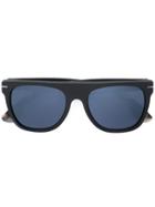 Retrosuperfuture Flat Top 'ghost Rider' Sunglasses - Black