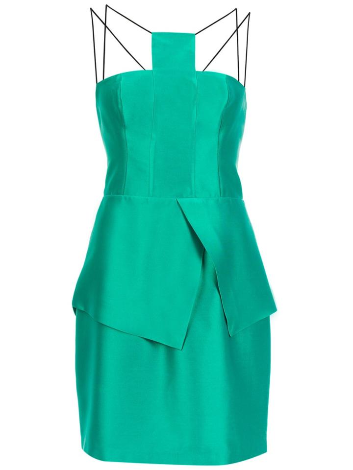 Tufi Duek Tube Dress With Cut Detail - Green