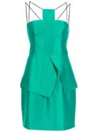 Tufi Duek Tube Dress With Cut Detail - Green
