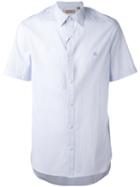 Burberry - Short Sleeve Shirt - Men - Cotton/polyamide - L, White, Cotton/polyamide