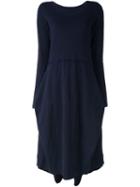Rundholz Overlay Detail Dress, Women's, Size: Small, Blue, Cotton/spandex/elastane