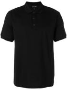 Giorgio Armani Classic Polo Shirt - Black