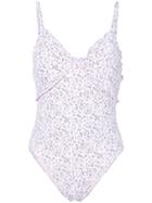 Peony Potpourri Essential One-piece - Pink & Purple