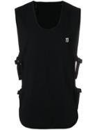 11 By Boris Bidjan Saberi Side Fastening Vest - Black