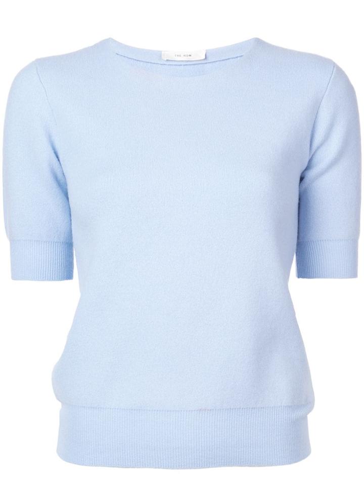 The Row Fine Knit Sweater - Blue