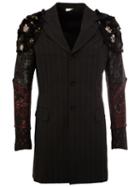 Comme Des Garçons Homme Plus Patchwork Sleeve Coat