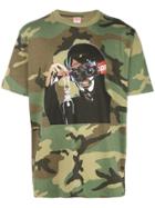 Supreme Camo Graphic Logo T-shirt - Green
