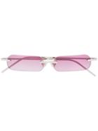 Blyszak Silver And Pink Francois Russo Sunglasses
