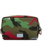 Valentino Garavani Camouflage Print Wash Bag