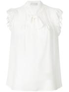 Greg Lauren Drawstring Hoodie - White