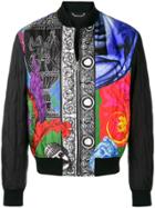 Versace Magna Grecia Bomber Jacket - Black
