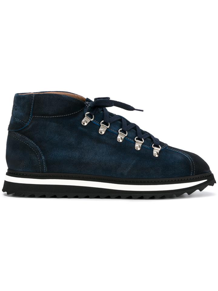 Doucal's Trekking Sneakers - Blue