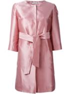 P.a.r.o.s.h. 'pulp' Coat, Women's, Size: Small, Pink/purple, Polyester/silk