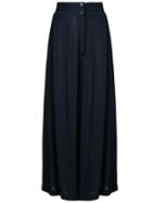 Dolce & Gabbana Pre-owned 1990's Wide-leg Trousers - Blue