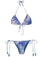 Brigitte Brigitte 14b29f Folhas Polyamide/spandex/elastane - Blue