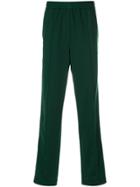 Msgm Stripe Detail Tracksuit Bottoms - Green