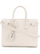 Saint Laurent Mini Sac De Jour Tote - White
