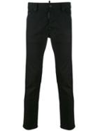 Dsquared2 - Slim Wash Jeans - Men - Cotton/polyester/spandex/elastane - 52, Black, Cotton/polyester/spandex/elastane