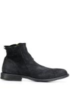 Fiorentini + Baker Distressed Ankle Boots - Black