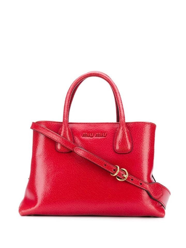 Miu Miu Top-handle Tote - Red