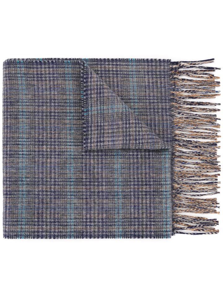 Gieves & Hawkes - Plaid Scarf - Men - Cashmere - One Size, Cashmere