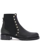 Valentino Valentino Garavani Rockstud Beatle Boots - Black
