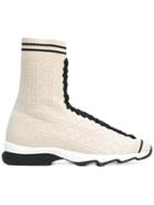 Fendi Hi-top Sneakers - Nude & Neutrals