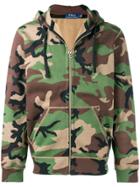 Polo Ralph Lauren Camouflage Zip Hoodie - Green