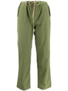 Bellerose Cropped Trousers - Green
