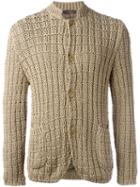 Etro Woven Knit Buttoned Cardigan