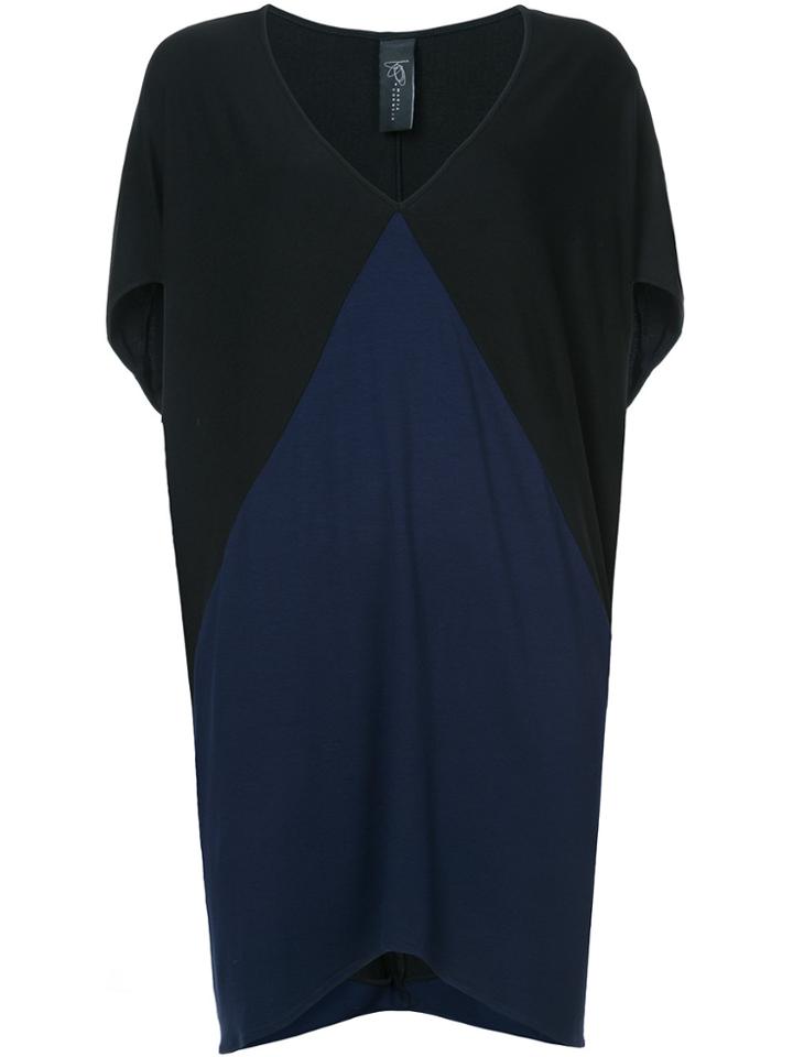 Zero + Maria Cornejo Oversized Panel Blouse - Black
