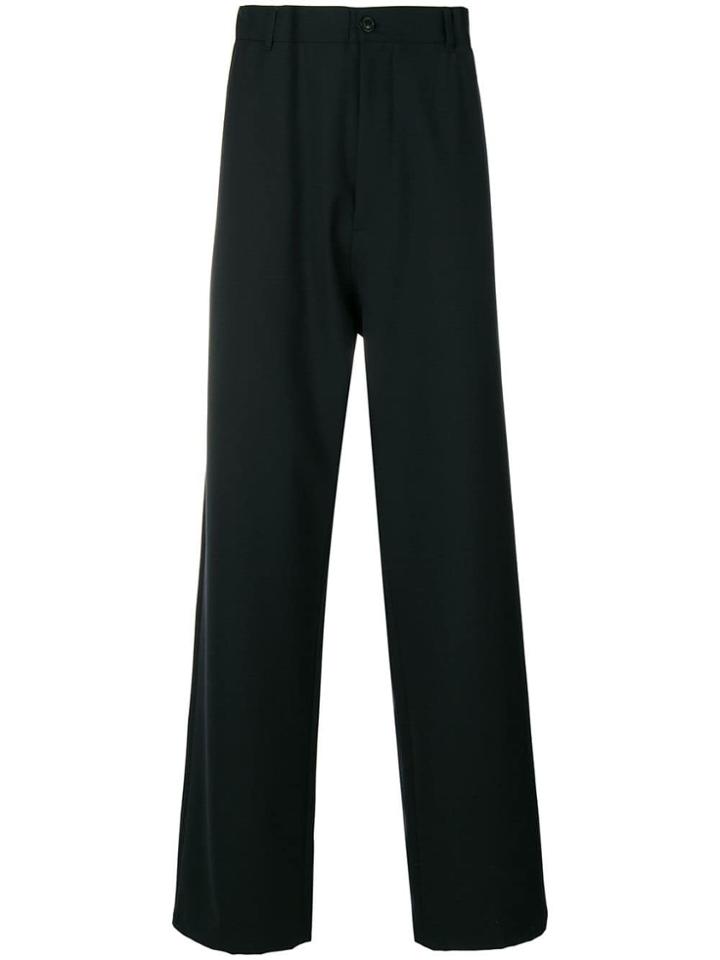 Maison Margiela Oversized Tailored Trousers - Blue
