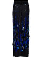 Prada Silk Chiffon Skirt - Blue