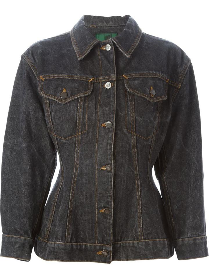 Jean Paul Gaultier Vintage Fitted Waist Denim Jacket