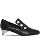Burberry Stud Detail Patent Leather Pumps - Black