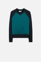 Ami Alexandre Mattiussi Oversized Crew Neck Sweatshirt