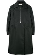 Namacheko Oversized Half-zip Coat - Green