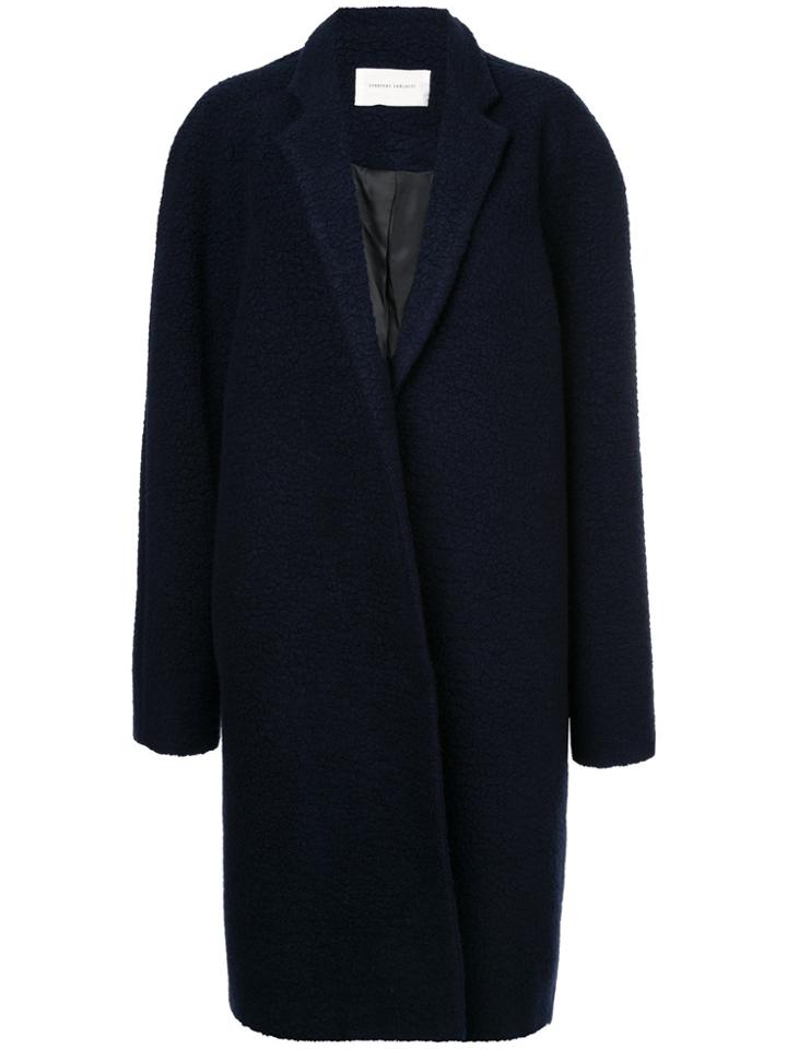 Strateas Carlucci Relaxed Coat - Blue