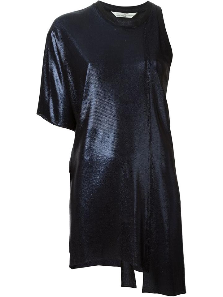 Golden Goose Deluxe Brand Alexis Dress, Women's, Size: Xs, Blue, Viscose/polyester/cotton