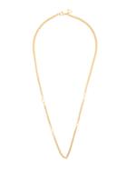 Christian Dior Vintage Logo Chain Necklace - Metallic