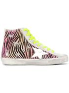 Golden Goose Deluxe Brand Francy High-top Sneakers - Pink & Purple